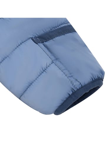 Peek U Winter-Overall "Cyan" in Blau/ Lila