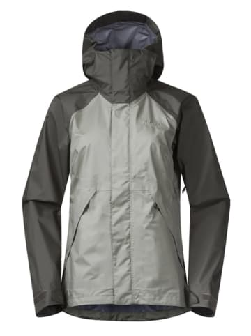 Bergans Regenjacke in Khaki/ Grau