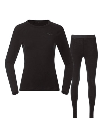 Bergans 2tlg. Funktionswäsche-Set in Schwarz
