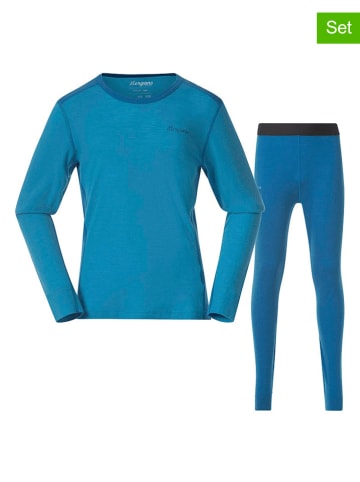 Bergans 2-delige functionele onderkledingset blauw
