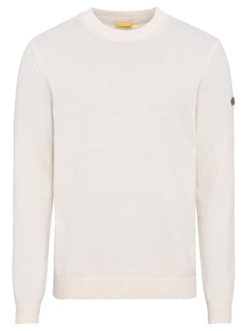 Camel Active Sweter w kolorze kremowym