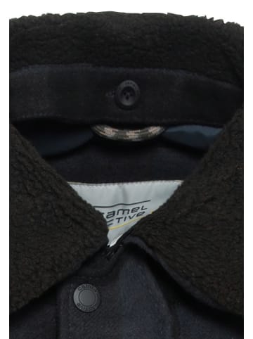 Camel Active Blousejas zwart/antraciet