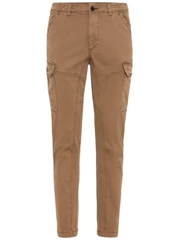 Camel Active Cargobroek - tapered fit - lichtbruin