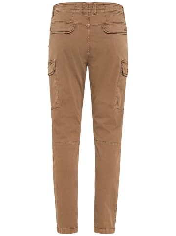 Camel Active Cargobroek - tapered fit - lichtbruin