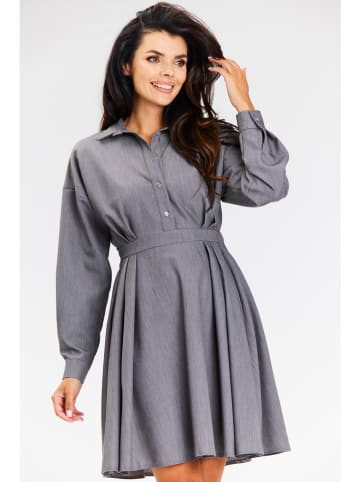 Awama Kleid in Grau