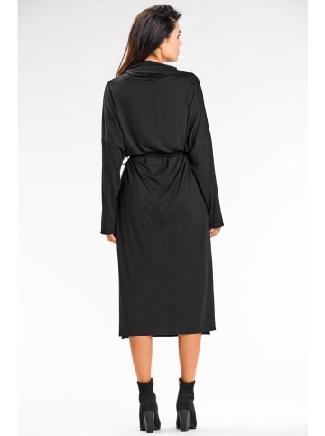 Awama Kleid in Schwarz