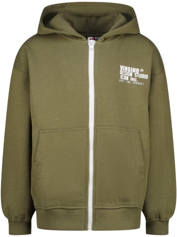 Vingino Sweatjacke "348" in Khaki
