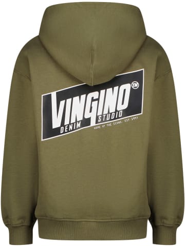 Vingino Sweatjacke "348" in Khaki
