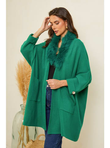 Soft Cashmere Vest groen
