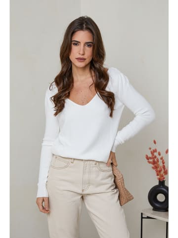 Soft Cashmere Sweter w kolorze białym