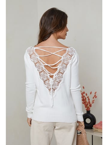 Soft Cashmere Trui wit