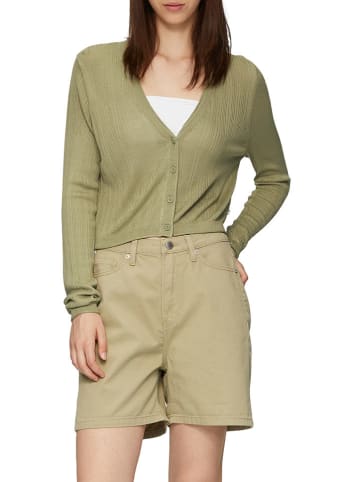 QS by s.Oliver Cardigan in Grün