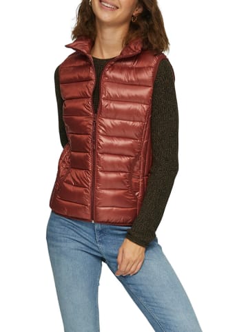 QS by s.Oliver Doorgestikte bodywarmer rood