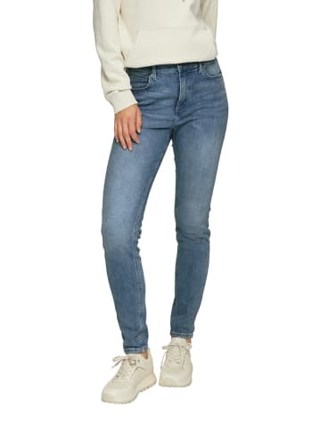 QS by s.Oliver Spijkerbroek - slim fit - blauw