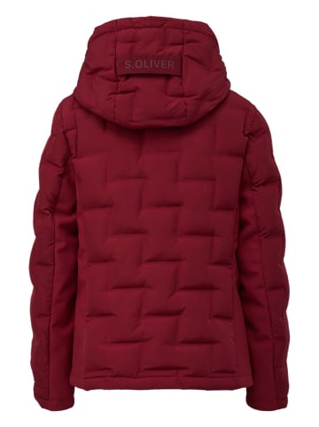 S.OLIVER RED LABEL Doorgestikte jas rood