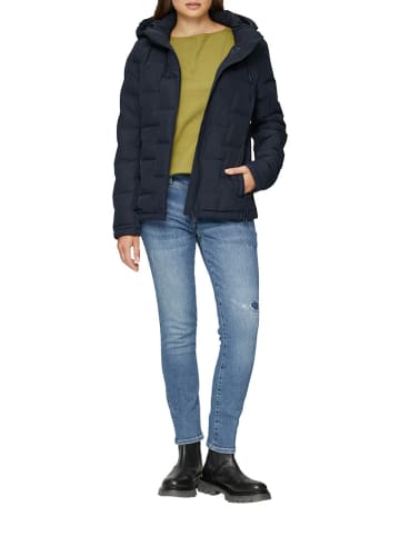 S.OLIVER RED LABEL Doorgestikte jas donkerblauw