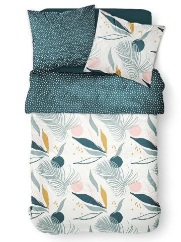 Today Beddengoedset "Sunshine" wit/groen