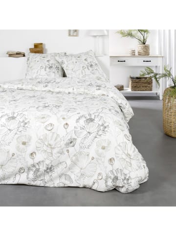 Today Beddengoedset "Sunshine" kaki/lichtbruin/wit