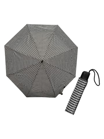 Impliva Taschenschirm in Schwarz/ Weiß - Ø 90 cm