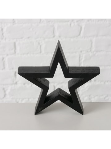 Boltze 2-delige set: decoratieve objecten "Borna" zwart