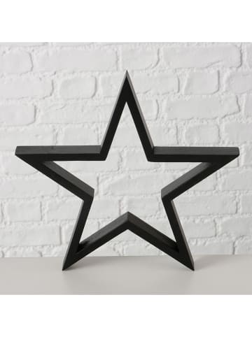 Boltze 2-delige set: decoratieve objecten "Borna" zwart
