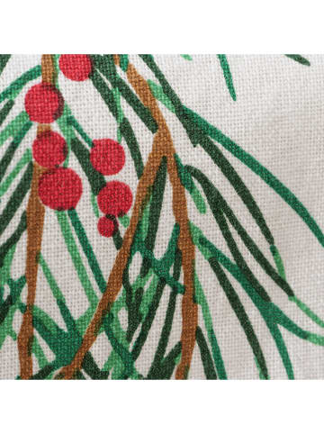 Boltze Tischläufer "Charlene" in Rot/ Grün - (L)140 x (B)40 cm