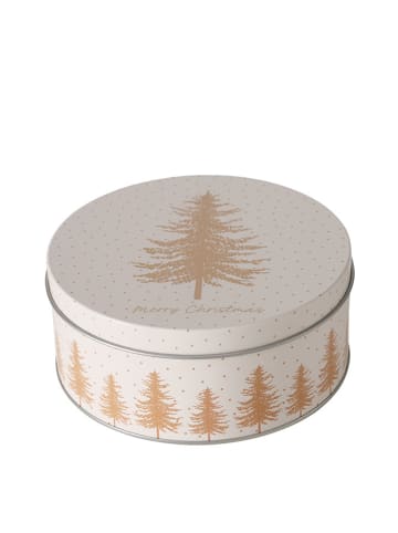 Boltze 2er-Set: Vorratsdosen "Platina" in Creme