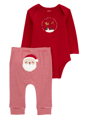 carter's 2-delige outfit rood