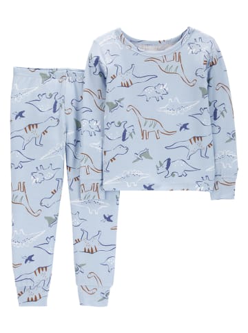 carter's Pyjama lichtblauw
