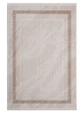 Mioli Laagpolig tapijt "Elex" beige/bruin