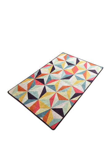 Mioli Laagpolig tapijt "Lucky" meerkleurig