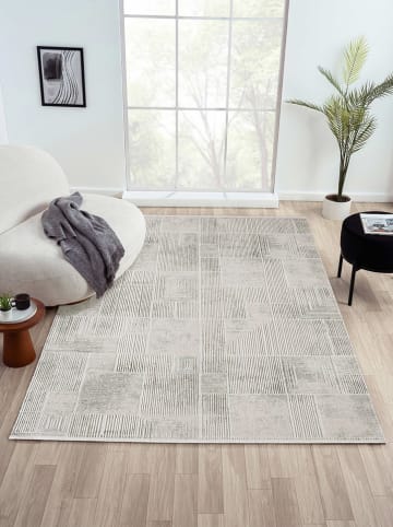 Mioli Laagpolig tapijt "Parla" beige/grijs