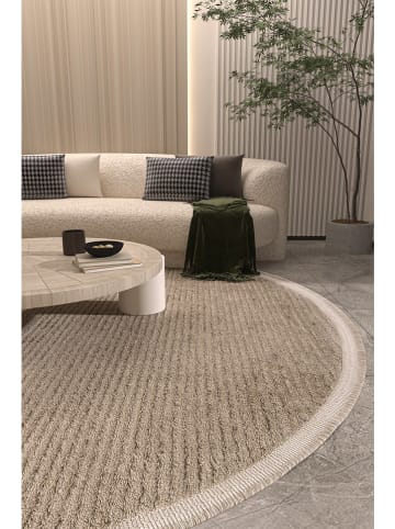 Mioli Kurzflor-Teppich ''Vetrina'' in Beige