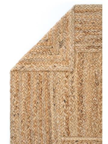 Mioli Jute tapijt "Vime 6" lichtbruin