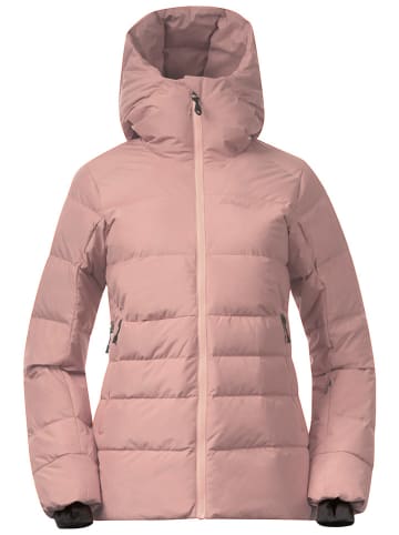 Bergans Daunen-Ski-/ Snowboardjacke in Rosa
