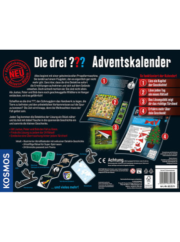 Kosmos Adventskalender "Die drei???" - ab 8 Jahren