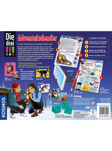 Kosmos Adventskalender "Die drei!!!" - ab 8 Jahren