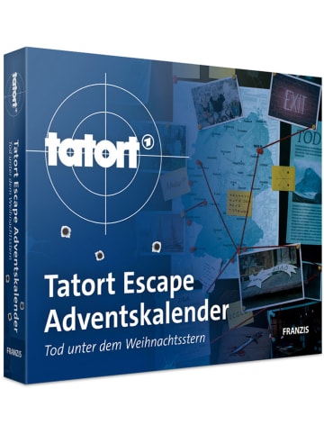 FRANZIS Escape-Adventskalender "Tatort: Tod unter dem Weihnachtsstern" -  ab 16 Jahren