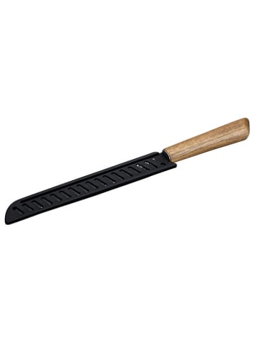 Nirosta Brotmesser ''Nirosta'' in Schwarz/ Hellbraun - (L)33,5 cm
