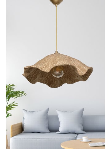 Opviq Hängeleuchte in Braun/ Gold - Ø 44 cm