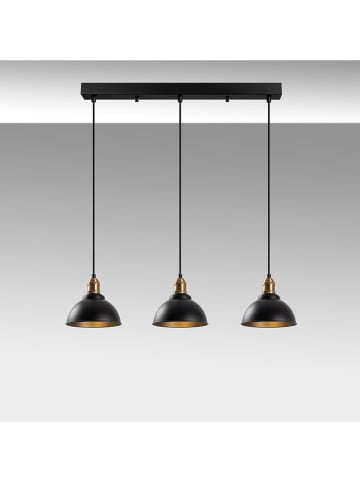 Opviq Hanglamp "Varzan" zwart - (B)70 x (D)117 cm