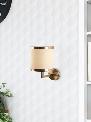 Opviq Wandlamp goudkleurig - (B)28 x (H)30 cm