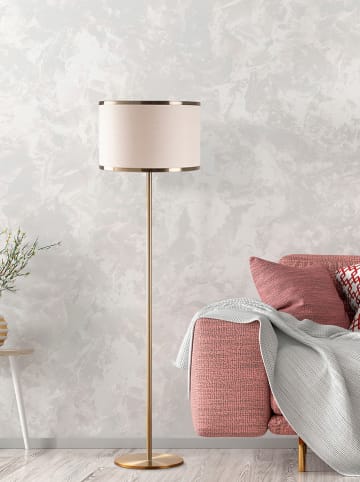 Opviq Lampa stojąca w kolorze złoto-kremowym - wys. 156 cm