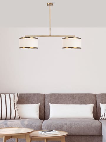 Opviq Lampa wisząca w kolorze złoto-kremowym - 100 x 75 cm
