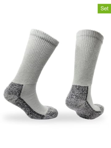Norfolk 3er-Set: Funktionssocken in Grau/ Schwarz