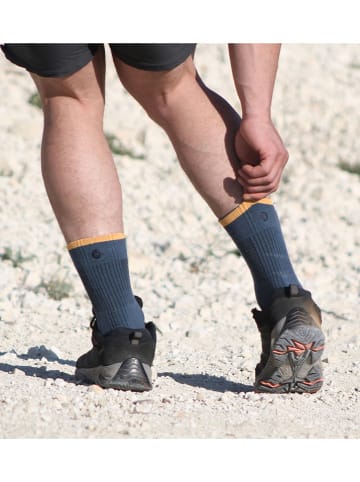 Norfolk Skarpety funkcyjne (3 pary) w kolorze czarno-szarym