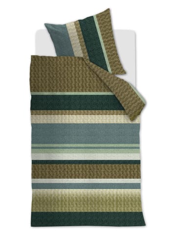 Beddinghouse Beddengoedset "Jorren" blauw/kaki