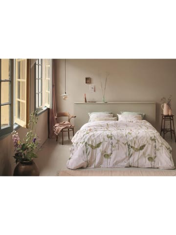 Beddinghouse Bettwäsche-Set "Joyful" in Creme/ Grün