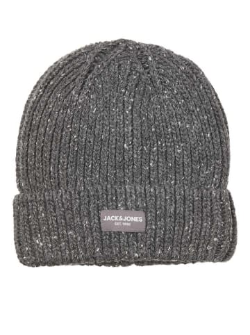 Jack & Jones Beanie "Cliff" in Grau
