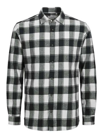 Jack & Jones Hemd "Joshua" in Schwarz/ Weiß